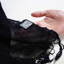 [SCARF] HAND-DYED STOLE WITH NATURAL INDIGO (7 TIMES DYED) | INDIGO DYEING| INDIGO KESENNUMA