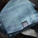 [SCARF] HAND-DYED STALL WITH NATURAL PASTELS | INDIGO DYEING| INDIGO KESENNUMA