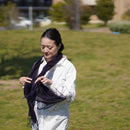 [SCARF] HAND-DYED STOLE WITH NATURAL INDIGO (7 TIMES DYED) | INDIGO DYEING| INDIGO KESENNUMA