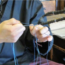 [PET SUPPLY] CAT NECKLACE & EARRINGS SET KURAMA | NAKANO ISUKE | KYOTO BUDDHIST BEADS