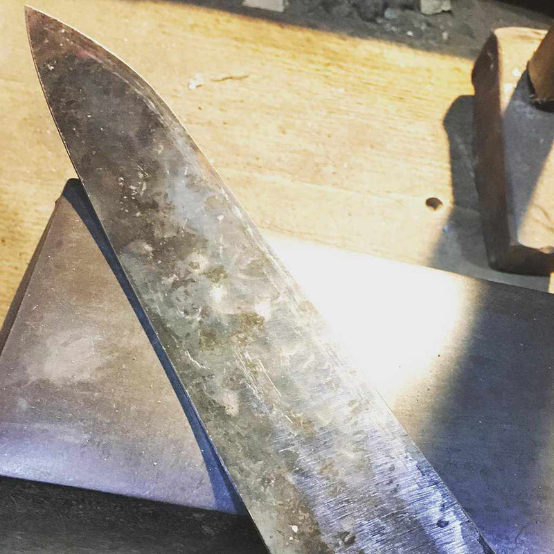[ 廚房（Chef） Knife] Fored 大馬士革 Sandoku Knife Ukigumo 170mm | Echizen Forged Blades