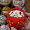 [Daruma (인형)에도 Daruma (대형) 그레이트 좌석 레드 | 에도 아트 인형