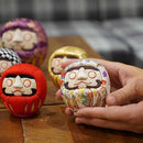 [DARUMA (DOLL)] EDO DARUMA (LARGE) NISHIJIN BLACK | EDO ART DOLLS | KAKINUMA DOLLS