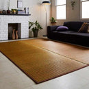 [Tatami] Rush Rug Karon Yellow (M: 190 × 250 ซม., L: 190 × 300 ซม.) | Ikehiko | ทาทามิ