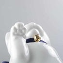 [BECKONING (LUCKY) CAT] MANEKINEKO BANK FIRST MODEL WHITE (M) | KATA KOTO | HIZEN YOSHIDA WARES