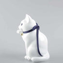 [BECKONING (LUCKY) CAT] MANEKINEKO BANK FIRST MODEL WHITE (M) | KATA KOTO | HIZEN YOSHIDA WARES