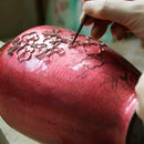 [附件]吊球圖案紅色| Owari Cloisonne