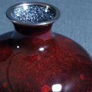 [VASE] WIRELESS CLOISONNE UNIVERSE 4.5 TAMAGATA YO (RED) SINGLE-WHEEL INSERTION | OWARI CLOISONNE