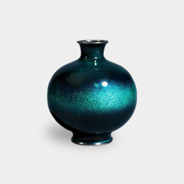 [Vase] Wireless Cloisonne Universe 4.5 บอล-ชาดหล่มน้ำ (กรีน) Single-เข็น | Owari Cloisonne