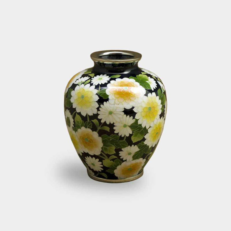 [花瓶]有線花瓶3球形菊花花瓶| Owari Cloisonne