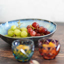 [SMALL DISH (PLATE)] WIRELESS CLOISONNE SPACE CONFECTIONERY SORA (NAVY BLUE) | OWARI CLOISONNE