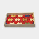 [보석/장신구 주최자] 나무 트레이 [래커 티 (Lacquer Tea)] M | 에도 미술 인형