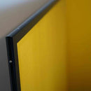 [FOLDING SCREEN (ROOM DIVIDER)] FOLDED VERTICAL GOLD FOLDING SCREEN | FOLDING SCREENS (ROOM DIVIDER)