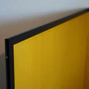 [FOLDING SCREEN (ROOM DIVIDER)] FOLDED VERTICAL GOLD FOLDING SCREEN | FOLDING SCREENS (ROOM DIVIDER)