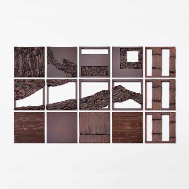 [벽 장식 (벽 아트)] NERIKANSHITSU LACQUER 스크린 대나무 숲 바닥 | 와지마 칠기
