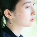 [PIERCED EARRINGS] KOKORO (HEART) ONE EAR, GOLD (K10) | SAORI KUNIHIRO | METAL CASTING