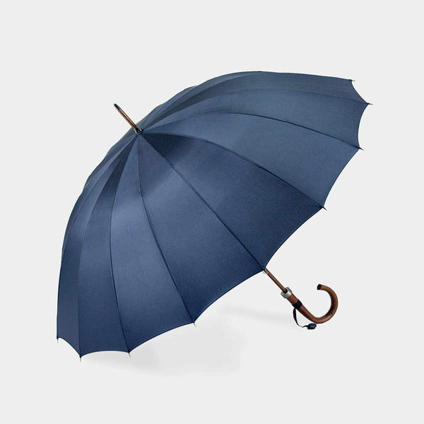 [우산] Imperial Gatest Agency Purveyor "신사"우산 Trad 16 긴 탄소 (진한 파란색) | 도쿄 우산