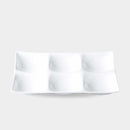 [แผ่นขนาดใหญ่ (แผ่นเสียง)] มอสสีขาวมอส 6 แผ่นพาร์ติชั่น | Marumo Kato Pottery | Mino Wares