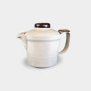 [JAPANESE TEA CUP] WIDE-MOUTHED POT POWDERED (WITH AMI) | MARUMO KATO POTTERY | MINO WARES