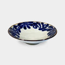 [ชาม] Ryukyu Ruri Karakusa 8.0 Menbachi | Marumo Kato Pottery | Mino Wares