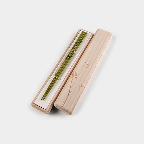 [Chopsticks] Rinpa X Wajima Lacquer Chopsticks ไม้ไผ่ | Hashikura Matsukan | Wakasa Lacquerware