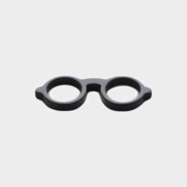 [넥타이] 옷깃 핀과 안경 홀더가되는 핀 배치 메가 핀 (검정색) Echizen Lacquerware.