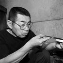 [字母開啟器]帶有suminagashi的紙刀| Morimoto刀製造商| Sakai鍛造刀片