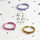 [PET SUPPLY] CAT NECKLACE & EARRINGS SET KURAMA | NAKANO ISUKE | KYOTO BUDDHIST BEADS