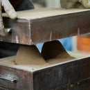 [SAKE BOTTLE] KATAKUCHI-LARGE & GUINOMI 2 PIECES (WITH PAULOWNIA BOX) | TAKAOKA BRONZE CASTING