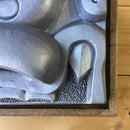 [TISSUE BOX COVER] TISSUE CASE (ONIGAWARA WITH A GLARING FACE) | ONIFUKU | SANSHU ONIGAWARA CRAFTS