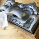 [TISSUE BOX COVER] TISSUE CASE (SMILING ONIGAWARA) | ONIFUKU | SANSHU ONIGAWARA CRAFTS