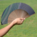 [HAND FAN] MEN'S PAPER FAN KISSHO BRUSH PULLING 60 | KYOTO FOLDING FANS