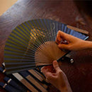 [HAND FAN] FRAGRANT FAN UTSUSHIKA HARUMEKU X SAKURAKA | KYOTO FOLDING FANS | OHNISHI TSUNE SHOTEN