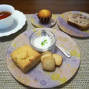 [LARGE PLATE (PLATTER)] PLATE (CHERRY BLOSSOM) PINK L | NISHIJIN RE:NISTA | NISHIJIN TEXTILES