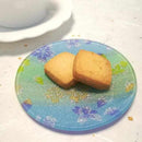 [대형 플레이트 (플래터)] 플레이트 (사쿠라) 블루 S | 니시진 섬유