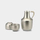 [ขวดสาเก] Sake Set Yayoi | Osaka Naniwa Pewter Ware