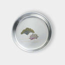 [JAPANESE TEA CUP] WAJIMA FINISH JUJUBE MANDARIN DUCK LACQUER WORK | OSAKA NANIWA PEWTER WARE