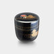 [JAPANESE TEA CUP] WAJIMA FINISH JUJUBE MANDARIN DUCK LACQUER WORK | OSAKA NANIWA PEWTER WARE
