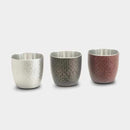 [SAKE CUP] GUI-DRINKING SEA BREAM NET | OSAKA NANIWA PEWTER WARE