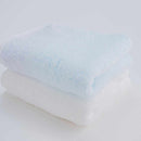 [TOWELS] "IRODORI" FACE TOWEL SET OF 2 (BLUE / WHITE) | IMABARI TOWELS