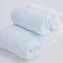 [TOWELS] "IRODORI" 1 BATH TOWEL AND 2 FACE TOWELS SET (BLUE / WHITE) | IMABARI TOWELS