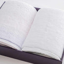 [TOWELS] "IRODORI" BATH TOWEL SET OF 2 (PINK / WHITE) | IMABARI TOWELS