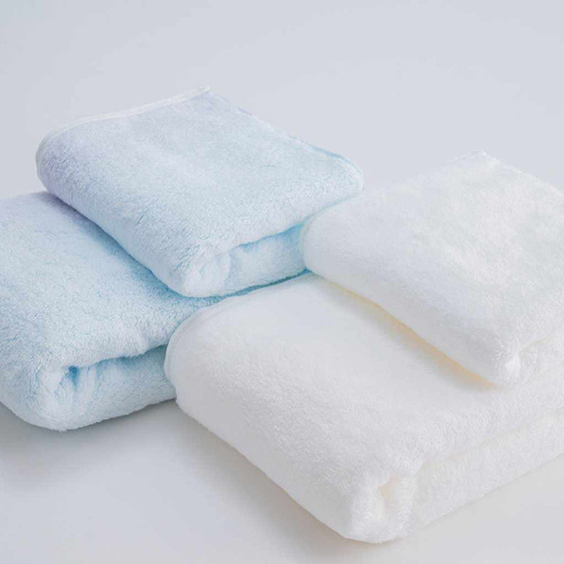 [毛巾]薩拉拉 「伊羅多里」 2 浴巾和 2 面巾套裝 （藍色 / 白色） |伊馬巴里毛巾