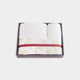 [TOWELS] "IRODORI" BATH TOWEL AND FACE TOWEL SET (PINK / WHITE) | IMABARI TOWELS