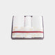 [TOWELS] "IRODORI" 2 BATH TOWELS AND 2 FACE TOWELS SET (PINK / WHITE) | IMABARI TOWELS