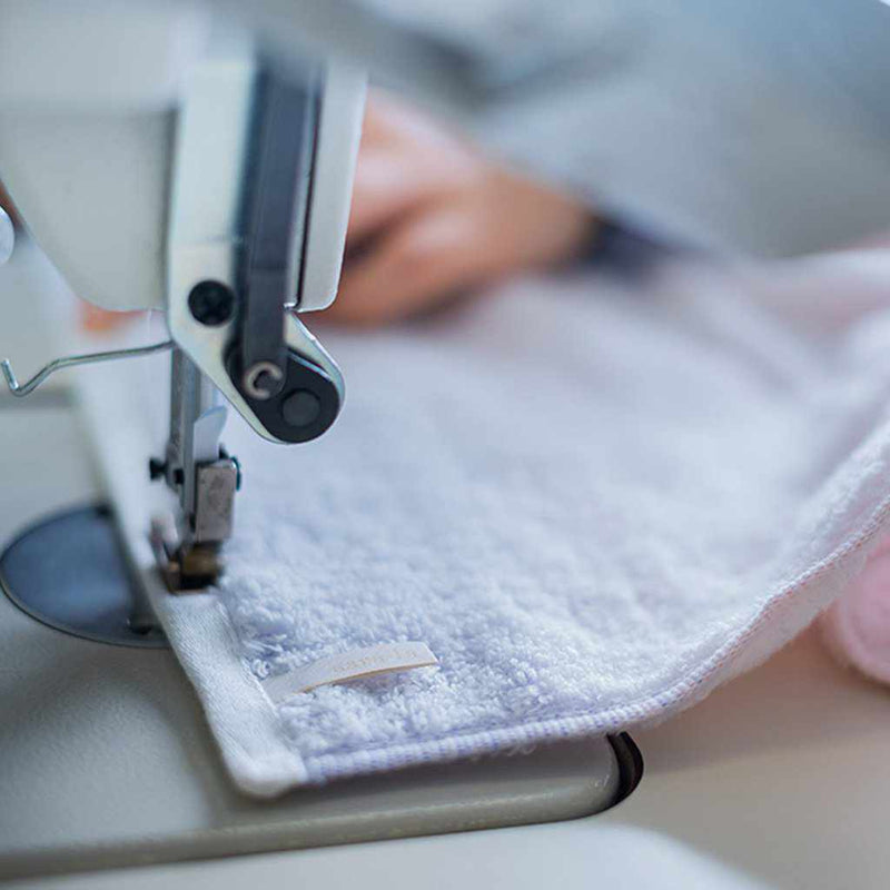 [ผ้าเช็ดตัว] "Irodori" 2 ผ้าเช็ดตัวและผ้าเช็ดตัว 2 ชุด (สีชมพู / ขาว) | ผ้าเช็ดตัวอิมาบารี