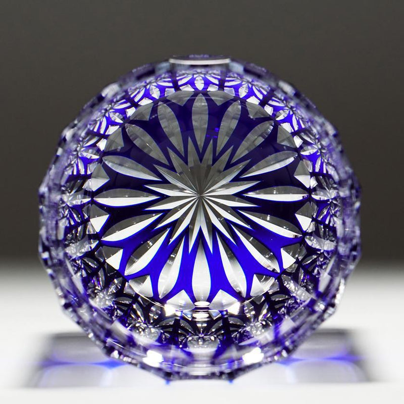 [Rocks Glass] Rinzen Blue | คิริโกะ