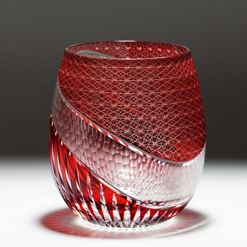 [GLASS] HAKUJA (RED) | KIRIKO