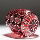 [GLASS] KIKU SHIPPO (RED) | KIRIKO