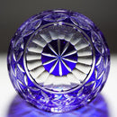 [แก้ว] Kiku Shippo (สีน้ำเงิน) | คิริโกะ